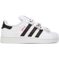 Adidas Sneakers 'Disney Superstar II' rood / zwart / wit