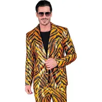 Widmann Pailletten Colbert Tijger Temmer Showmaster Man