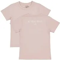 LEVV Little T-shirt met backprint roze Meisjes Stretchkatoen Ronde hals - maat 98