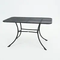 Vita Tafel metaal 130x80cm antra