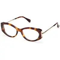 Max mara MM5204 52/16/140 Donker havana Voorzijde acetaat VROUW MM5204