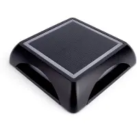 Lyora Solar grond lamp True zwart - vierkant