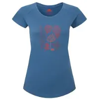 Mountain Equipment - Women's Leaf Tee - T-shirt 38, blauw