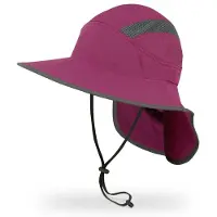 Sunday Afternoons - Kid's Ultra Adventure Hat - Hoed M - 50-53 cm, purper