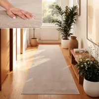 Tapis.fr Tapijt Calissa beige 80x300 cm