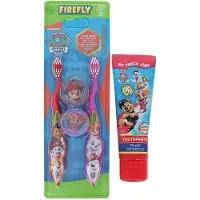 Firefly Paw Patrol Twin Pack Toothbrushes + Toothpaste