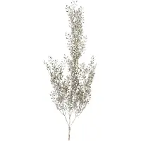 Viana Decoratietak rood wit gewassen 64cm Kunstplant als een echte!