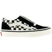 Vans Old Skool sneakers zwart/wit Jongens/Meisjes Canvas Ruit - maat 34