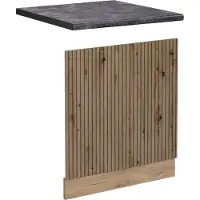 Vicco R-Line Frontpaneel – 60 cm, WB Antraciet Artisanaal eiken