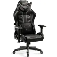 Diablo - Gaming stoel X-Ray 2.0 - Bureaustoel verstelbaar - Normale maat - Zwart / Grijs