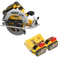 DeWalt DCS 573 X2 accucirkelzaag 18 V 190 x 30 mm borstelloos + 2x accu 9,0 Ah + lader