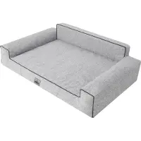 TexCorp - XL Glamour - Hondenbed - Popiel - 98x66 cm
