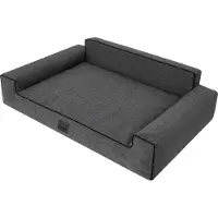 TexCorp Hondenbed "Glamour", afmetingen 78x53 cm | Hondenbed, hondenmand, bed, kussen, ligplaats voor honden, hondenbank | Doggy