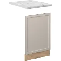 Vicco Fame-Line Frontpaneel – 45 cm, WB Marmer GrijsBeige