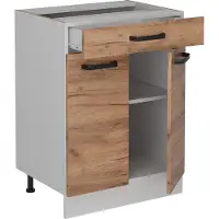 Vicco R-Line Keukenonderkast – 60 cm zonder werkblad Krachtige eik goud