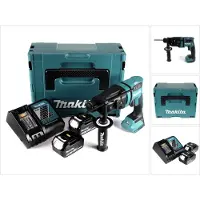 Makita DHR 182 RFJ accuboormachine 18V 1,7J SDS plus Brushless + 2x accu 3,0Ah + oplader + Makpac