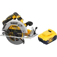 DeWalt DCS 573 N Accu-cirkelzaag 18 V 190 x 30 mm borstelloos + 1x accu 5.0 Ah - zonder lader