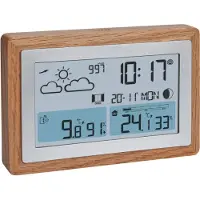 TFA - Weerstation - Draadloos - Eiken Omlijsting - Thermometers