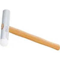 Bgs Aluminium-Kunststoffhammer extra langer Kopf Ø 30 mm 300 g