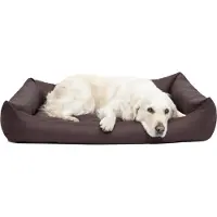 HOBBYDOG - Eco Donkerbruin Hondenbed - L