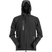 Snickers Workwear Flexiwork, Waterdicht Soft Shell Jack Met Capuchon 1218 | Maat: XL