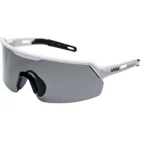 Uvex ultrashield 9122480 Veiligheidsbril Incl. UV-bescherming Zwart, Wit EN ISO 16321-1:2022