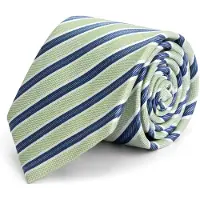 Gents - Stropdas - Stropdas heren - Zijde - Blauw/Groen