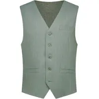 Gents - Gilet / Vest heren - - Polyblend - Groen - Maat 56/56
