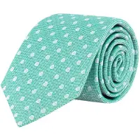 Gents - Stropdas - Stropdas heren - Zijde - Groen