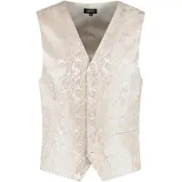 Gents - Gilet / Vest heren - - Polyblend - Champagnebeige - Maat 58/58