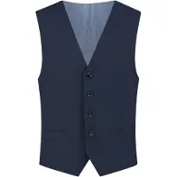 Gents - Gilet / Vest heren - - Polyblend - Navy - Maat 54/54