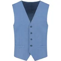 Gents - Gilet / Vest heren - - Polyblend - Staalblauw - Maat 60/60