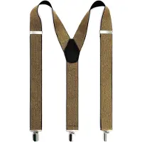 Gents - Bretels 35mm - Elastiek - Goud - Maat One/One