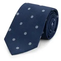 Gents - Stropdas - Stropdas heren - Zijde - Donkerblauw