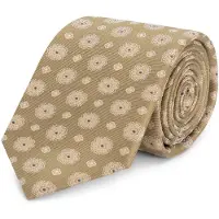 Gents - Stropdas - Stropdas heren - Zijde - Brons