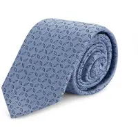 Gents - Stropdas - Stropdas heren - Zijde - Blauw