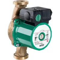 Wilo Waterpomp, Standaardpomp Star-Z type 25/2 EM, Rp 1inch, 180mm (Stromingspomp)