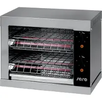 Saro Dubbele graniteeroven RVS