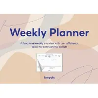 Brepols Weekplanner Weekoverzicht Engels 29,7 (B) x 1,2 (D) x 21 (H) cm Kleurenassortiment