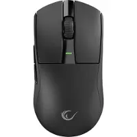 Rampage ZENITHPRO - zwarte draadloze muis - zwart + 4KHz ontvanger - Bluetooth 5 - Muis - 26.000 dpi