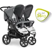 Hauck Roadster Duo SLX, grijs/zilver