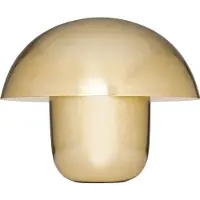 Kare Design Tafellamp Mushroom, messing / goud, Woon-/ Eetkamer, metaal, Design, tafellamp