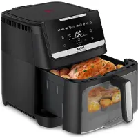 Tefal Ey8468 Easy Fry Silence Xxl - Airfryer Zwart 1800 W Aantal Frituurmanden: 1