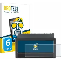 BROTECT - Screenprotector voor ifm DX2055 - Folie Beschermfolie matte 6 Stuks