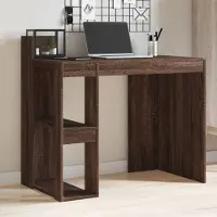 Prolenta Maison Exclusive - Bureau, bruin, eikenlook, 103,5 x 56,5 x 94 cm, houtvezel
