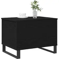 vidaXL Salontafel Zwart eiken 60 x 44,5 x 45 cm