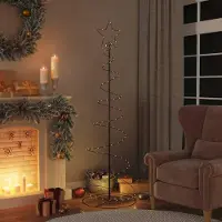 Prolenta Maison Exclusive - LED kerstboom met 120 LED's, warm wit licht, 180 cm