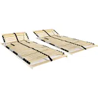 Prolenta Maison Exclusive - Lattenbodem, 2 stuks, met 28 latten, 7 zones, 80x200 cm