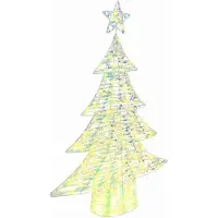 Syfax Kerstboom met 120 LED Warmwit 120,5 cm PET