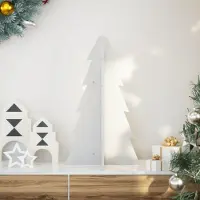 Prolenta Maison Exclusive - Kerstboom van hout, klaar om te decoreren, 69,5 cm, massief grenenhout